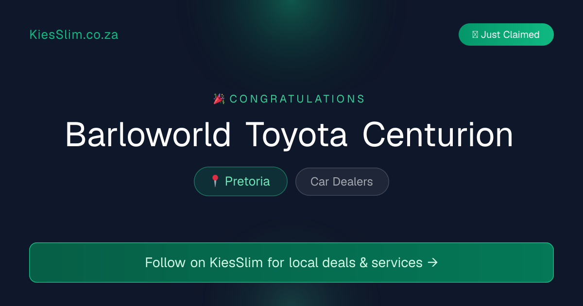 Barloworld Toyota Centurion