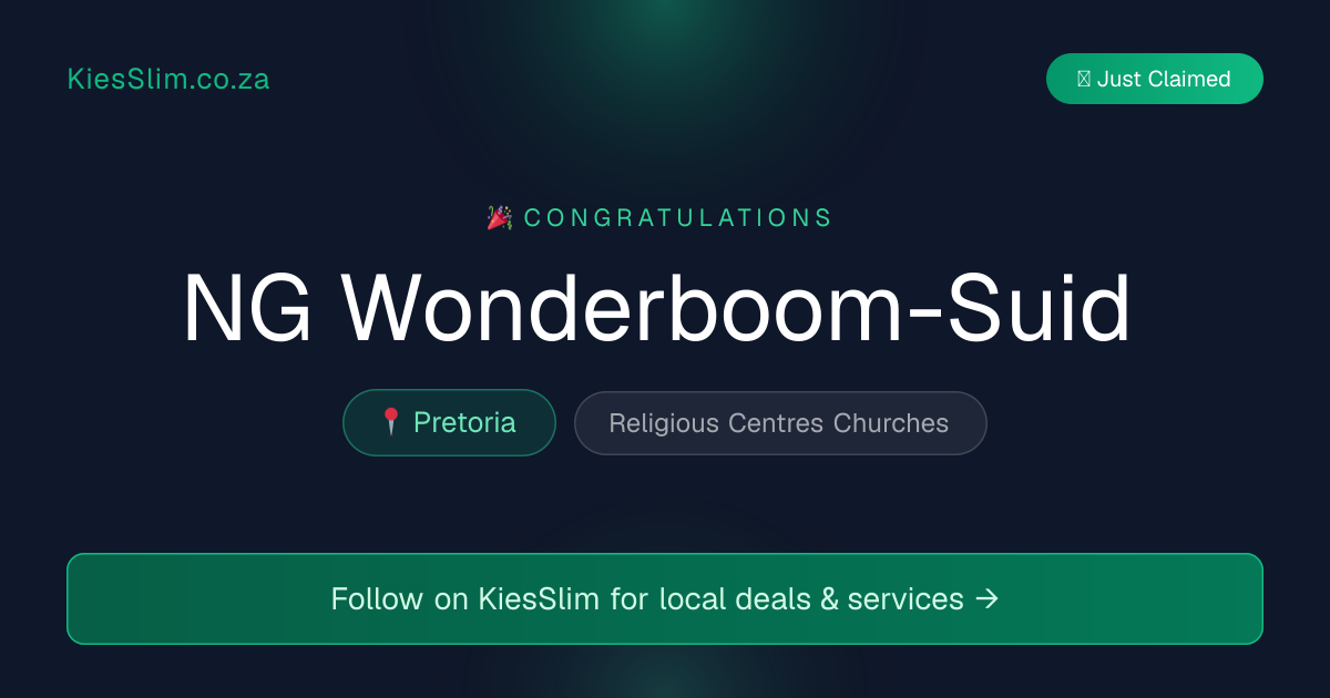 NG Wonderboom-Suid