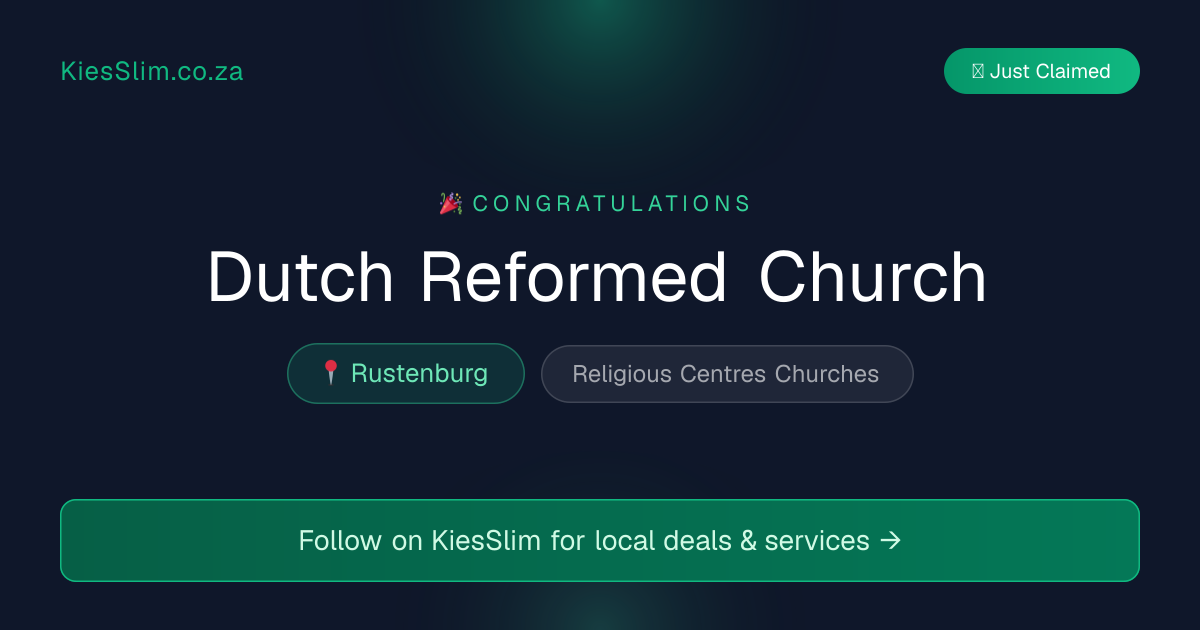 Dutch Reformed Church