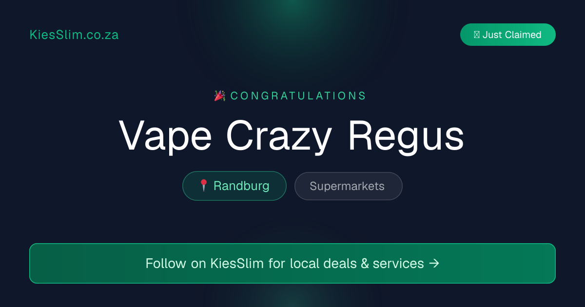 Vape Crazy Regus