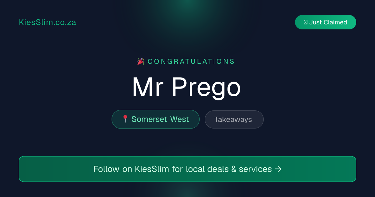 Mr Prego