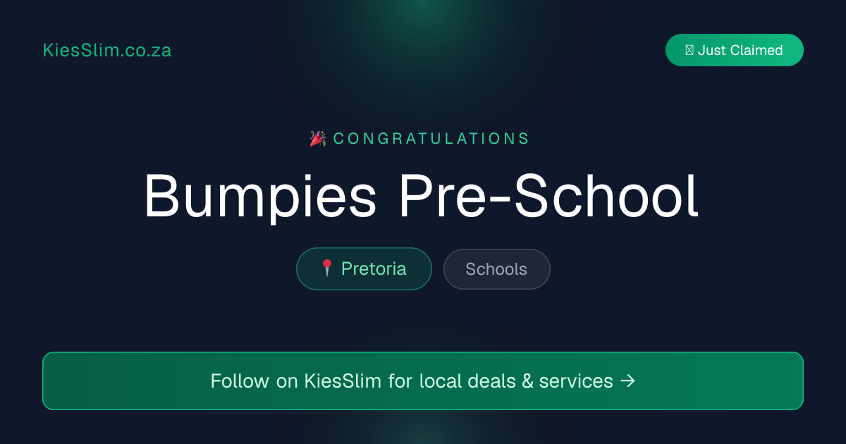Bumpies Pre-School
