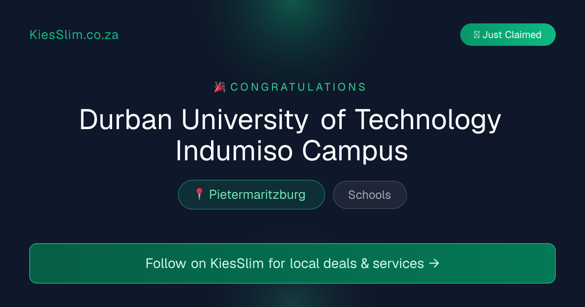 Durban University of Technology Indumiso Campus
