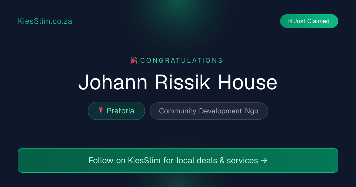 Johann Rissik House