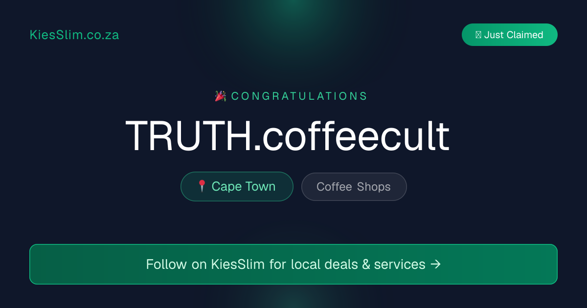 TRUTH.coffeecult