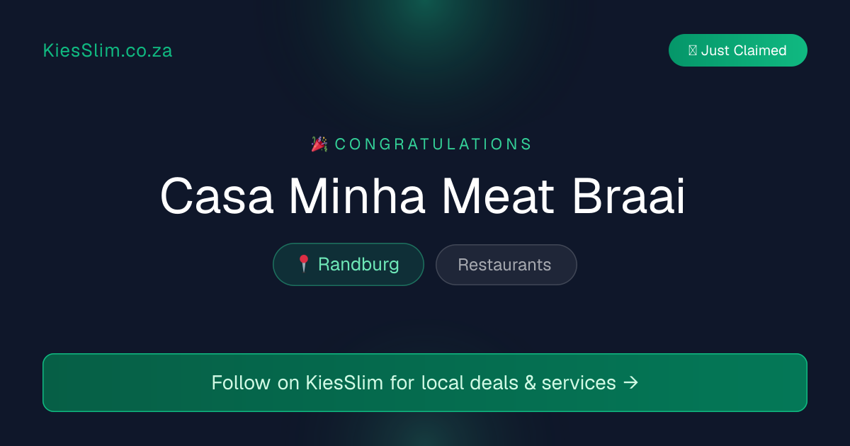 Casa Minha Meat Braai