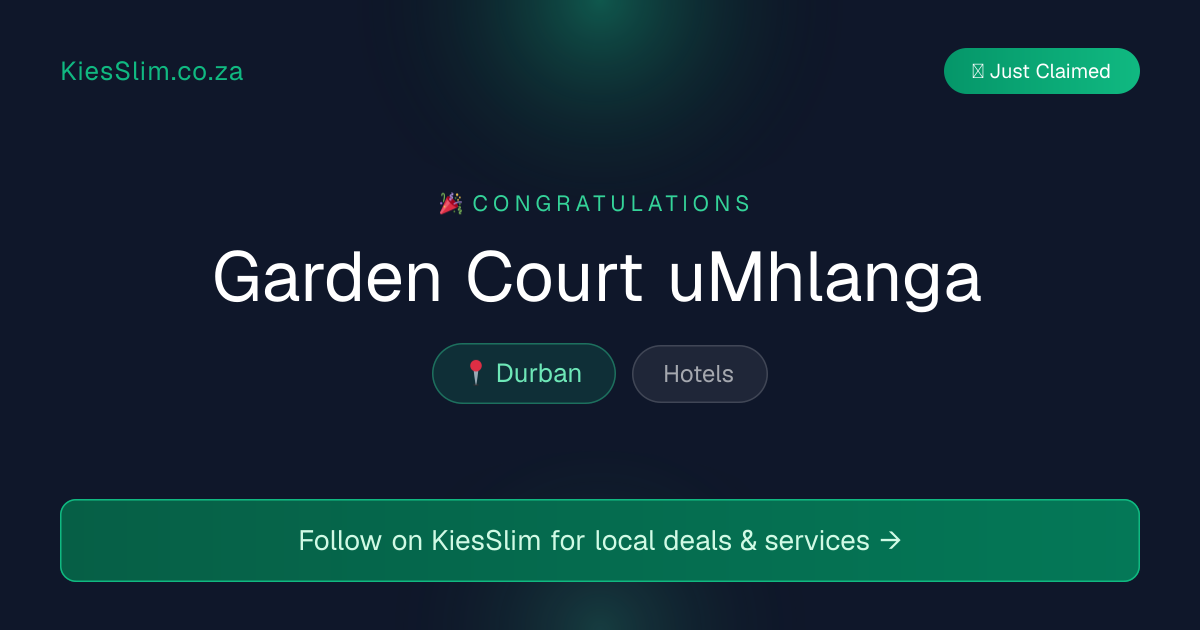 Garden Court uMhlanga