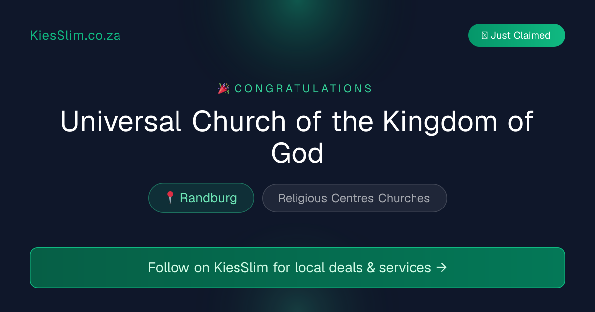 Universal Church of the Kingdom of God