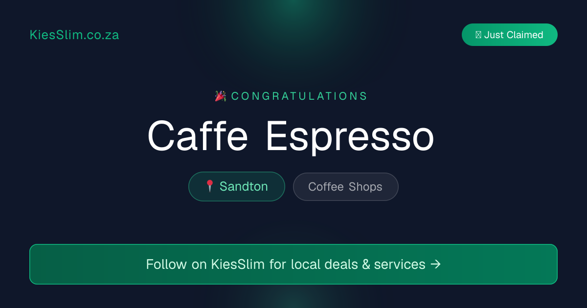 Caffe Espresso