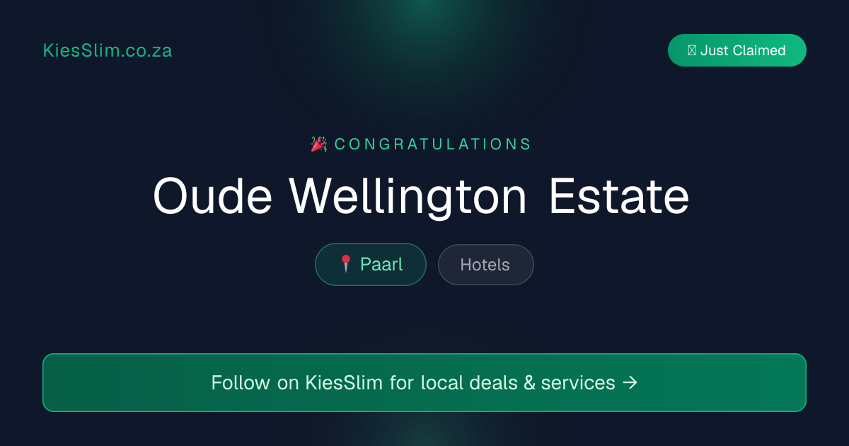 Oude Wellington Estate