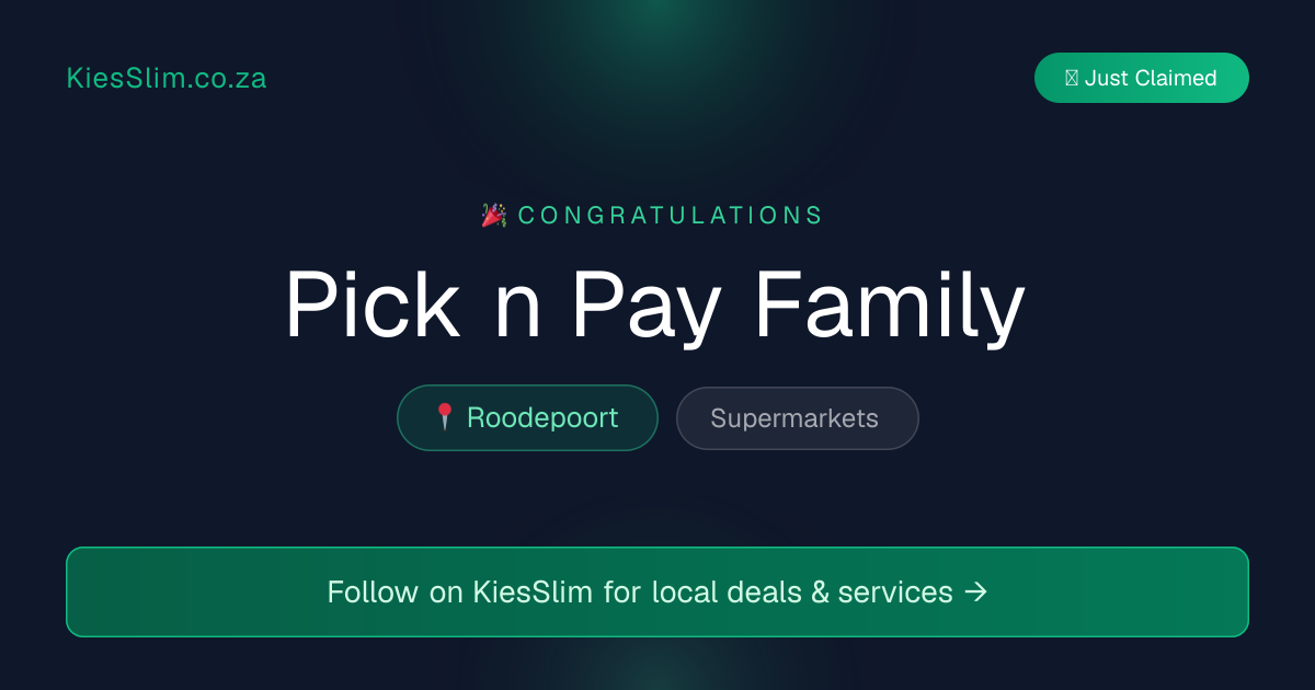 Pick n Pay Family