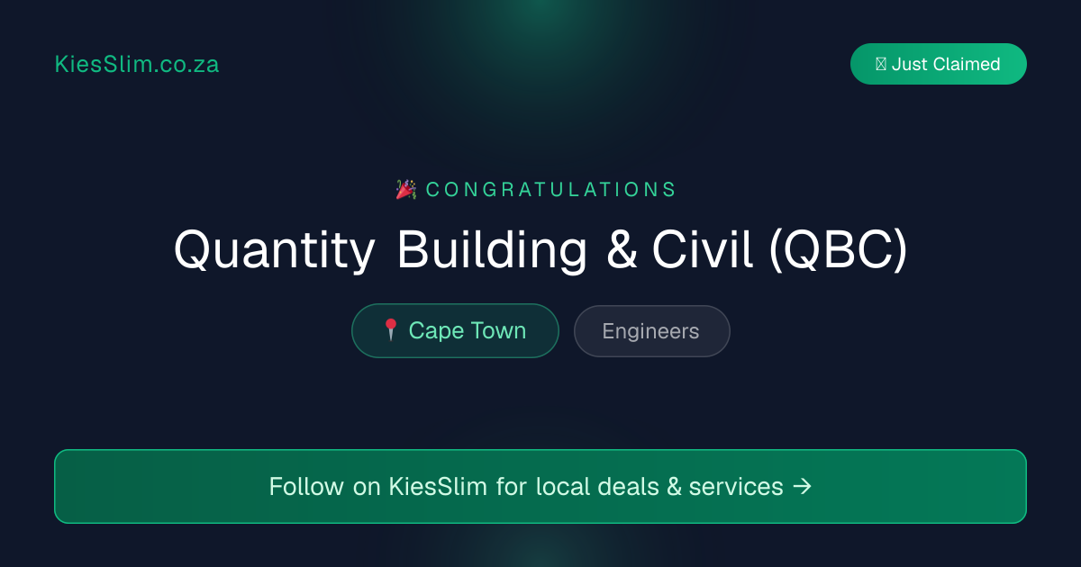 Quantity Building & Civil (QBC)