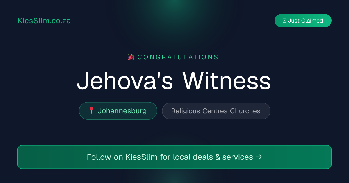 Jehova's Witness