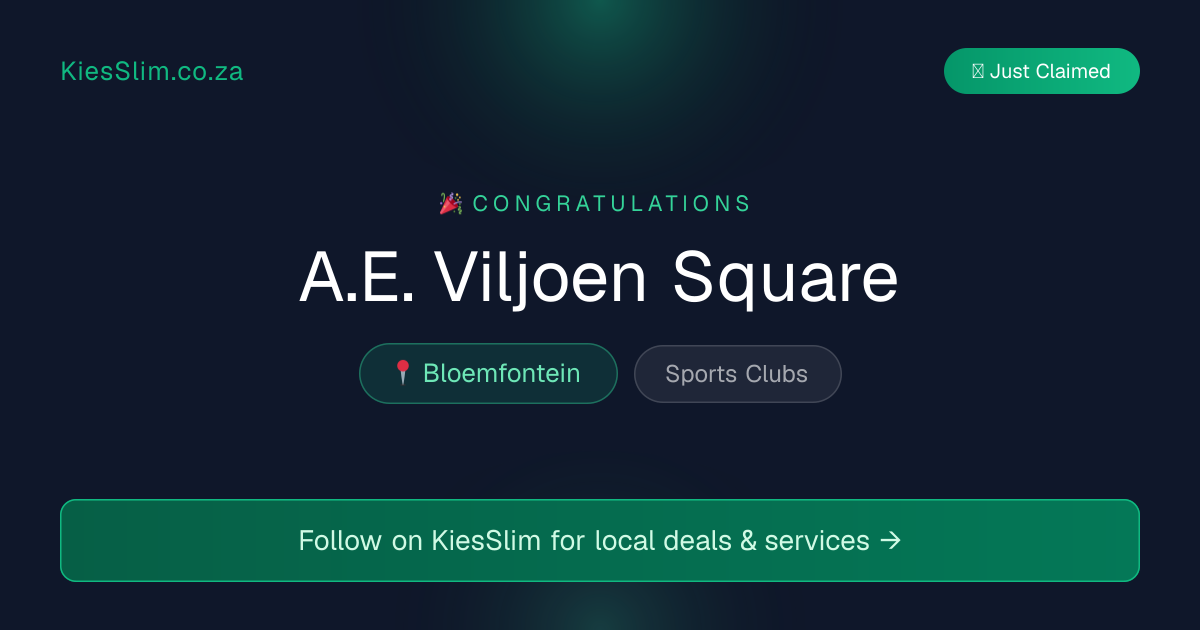 A.E. Viljoen Square