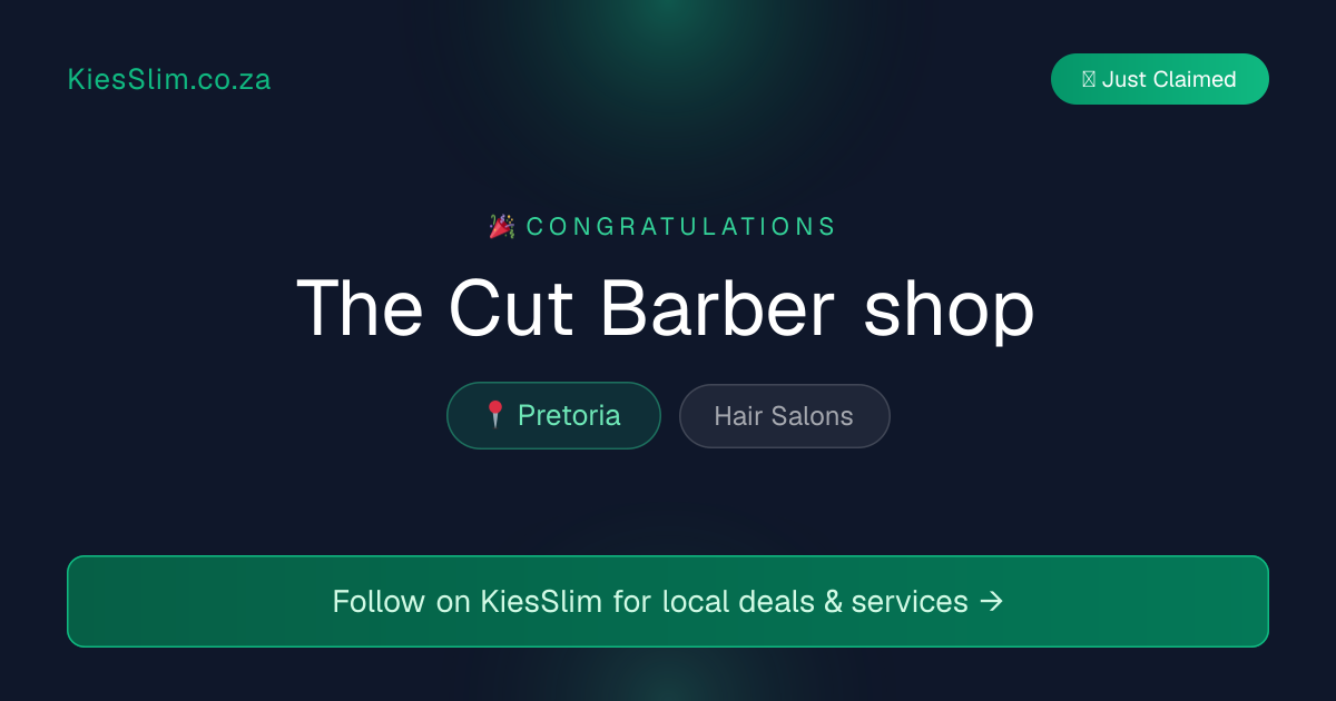 The Cut Barber shop
