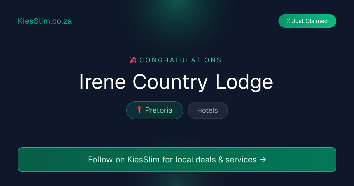 Irene Country Lodge
