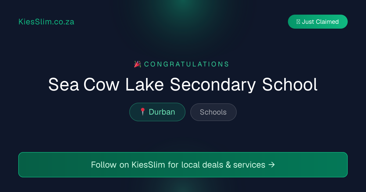 Sea Cow Lake Secondary School