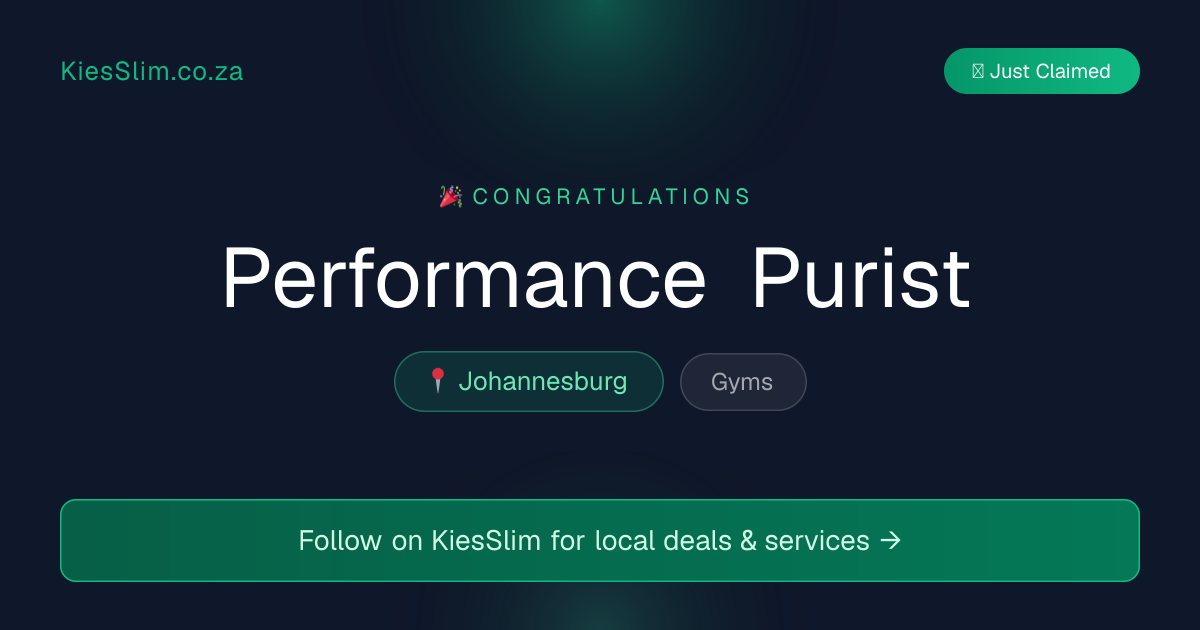 Performance Purist