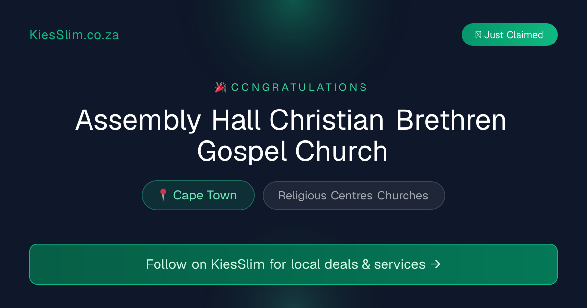 Assembly Hall Christian Brethren Gospel Church