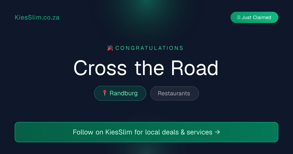 Cross the Road