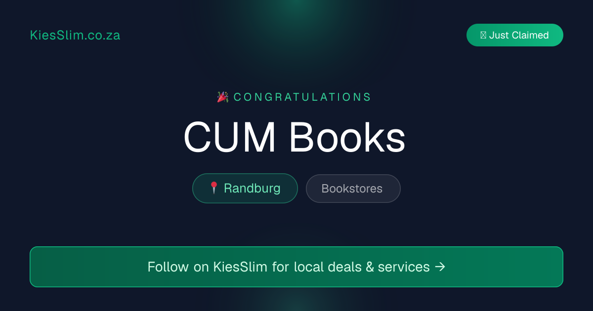 CUM Books