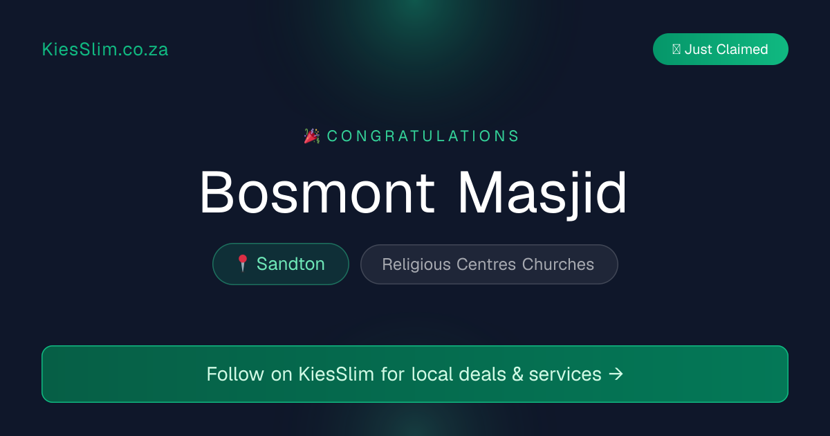 Bosmont Masjid