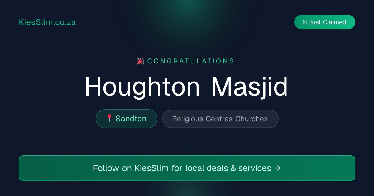 Houghton Masjid