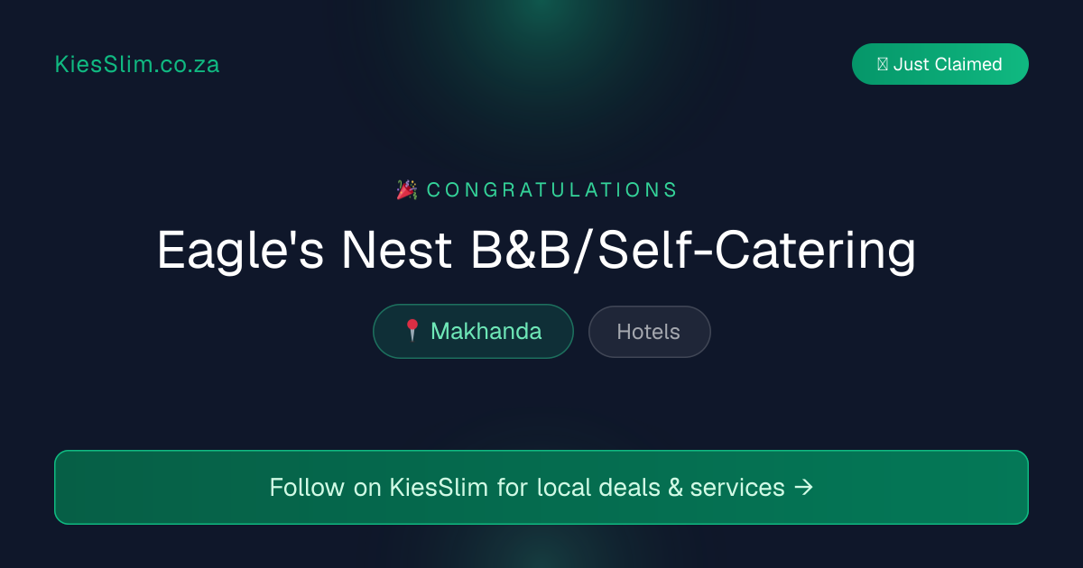 Eagle's Nest B&B/Self-Catering