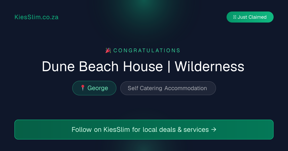 Dune Beach House | Wilderness