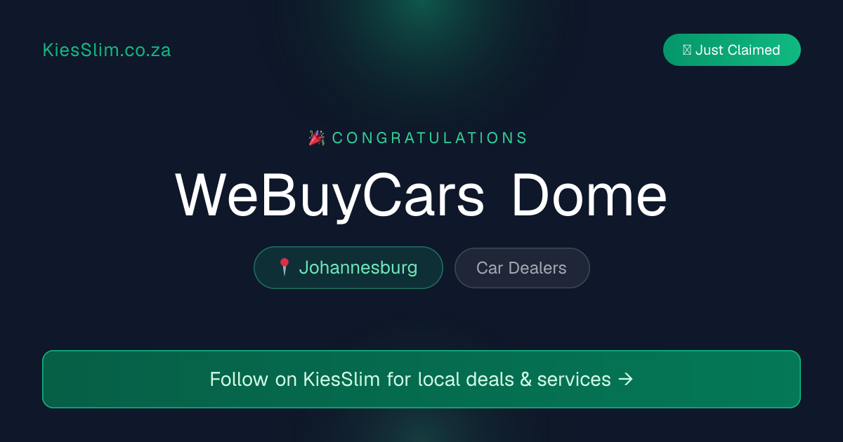WeBuyCars Dome