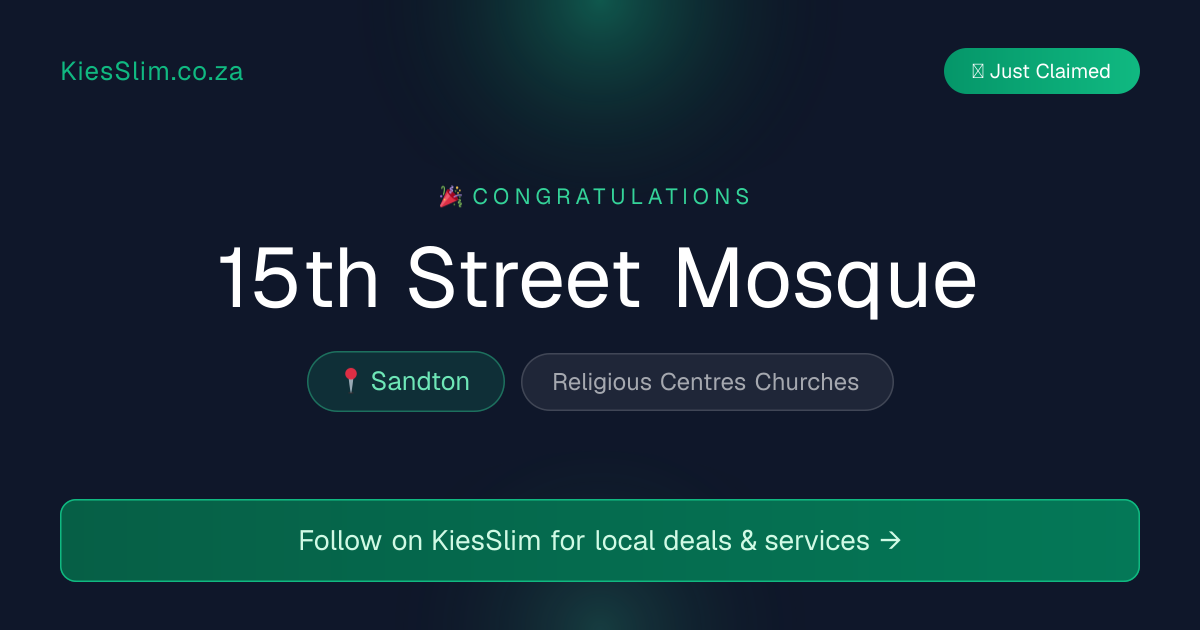 15th Street Mosque