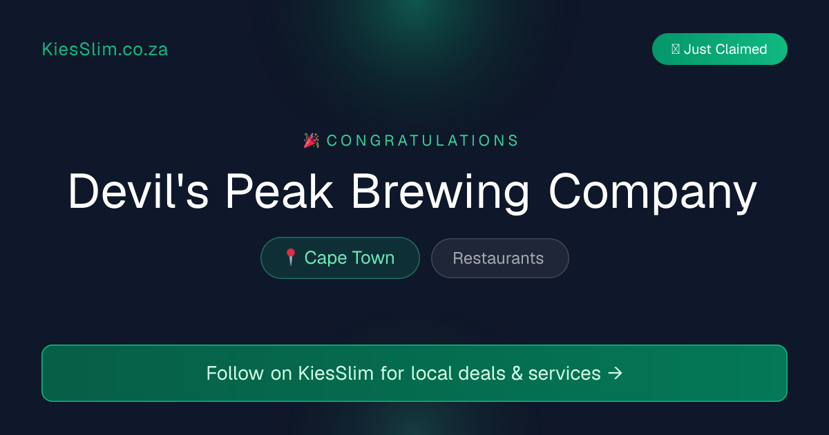 Devil's Peak Brewing Company