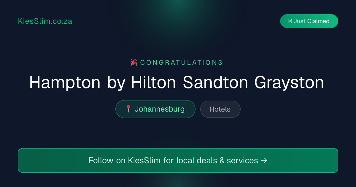 Hampton by Hilton Sandton Grayston