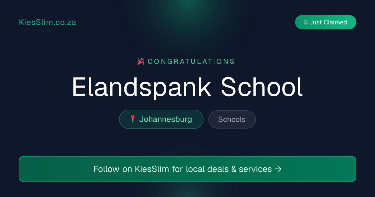 Elandspank School