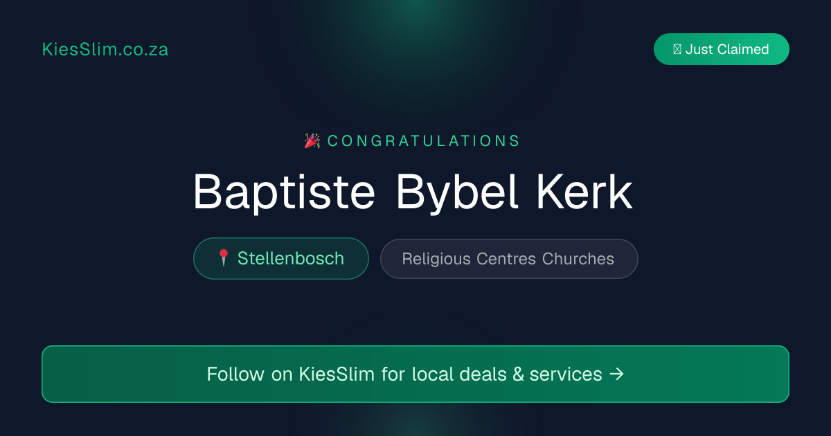 Baptiste Bybel Kerk