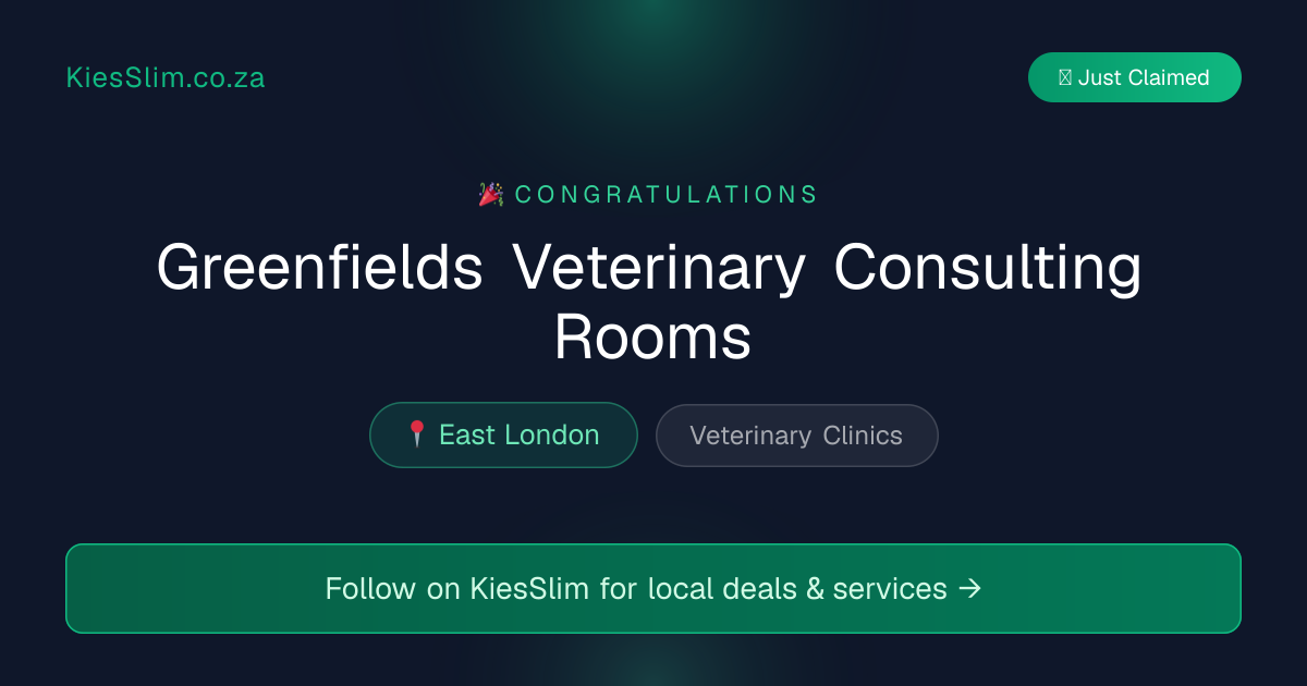 Greenfields Veterinary Consulting Rooms