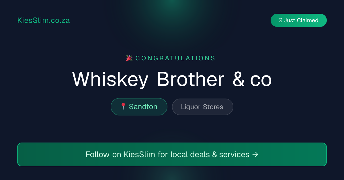 Whiskey Brother & co