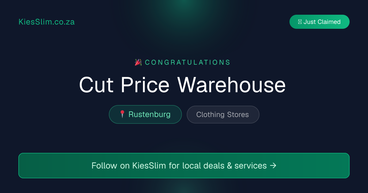 Cut Price Warehouse