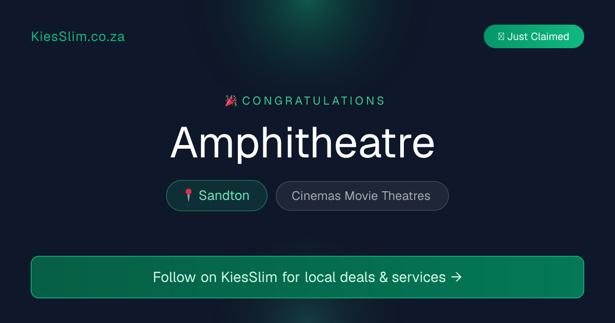 Amphitheatre