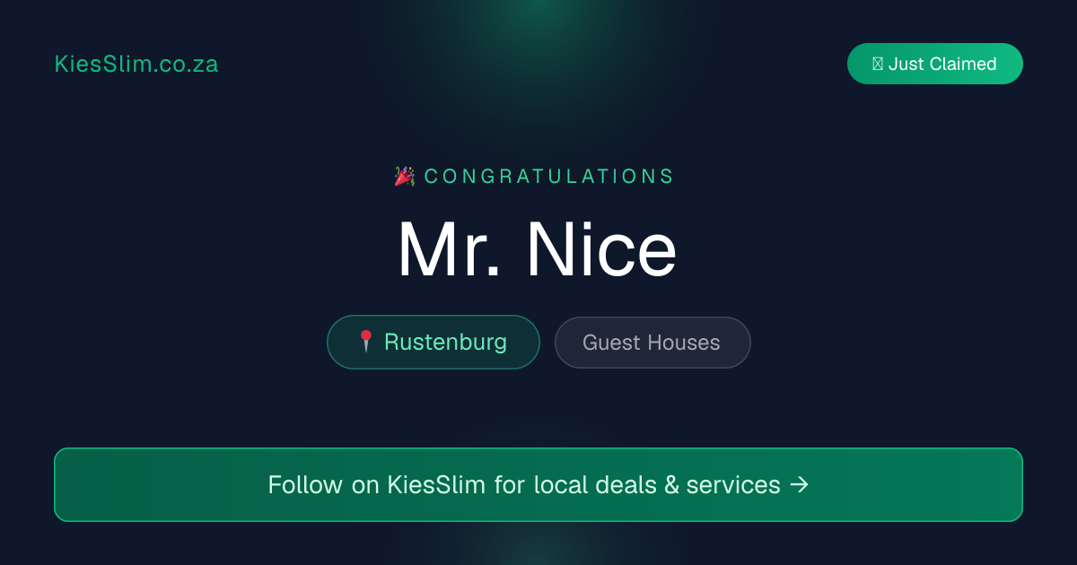 Mr. Nice