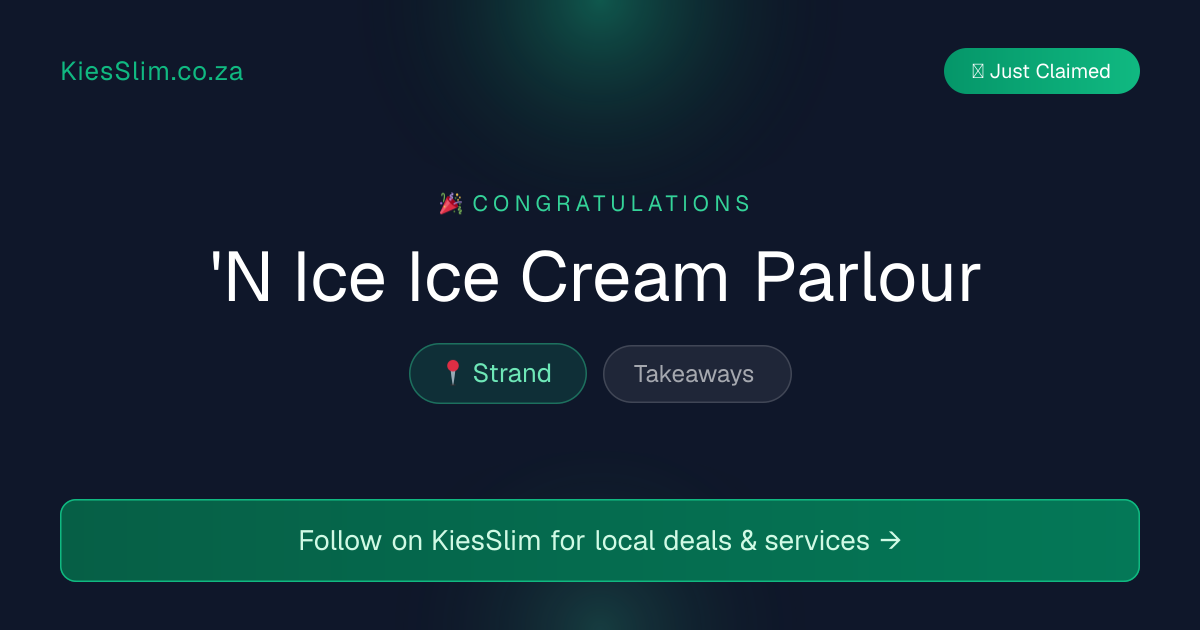 'N Ice Ice Cream Parlour