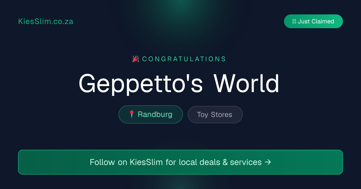 Geppetto's World