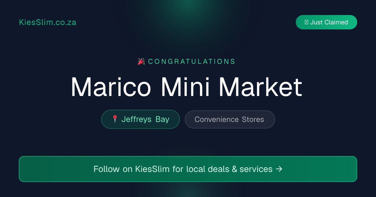Marico Mini Market