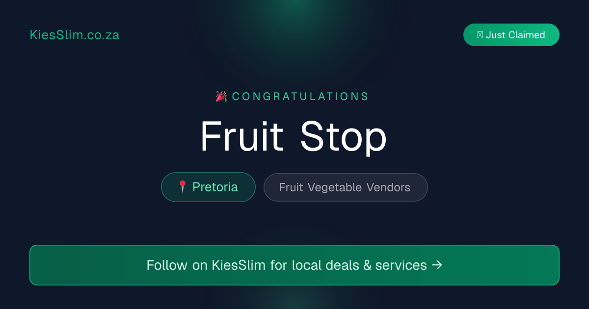 Fruit Stop