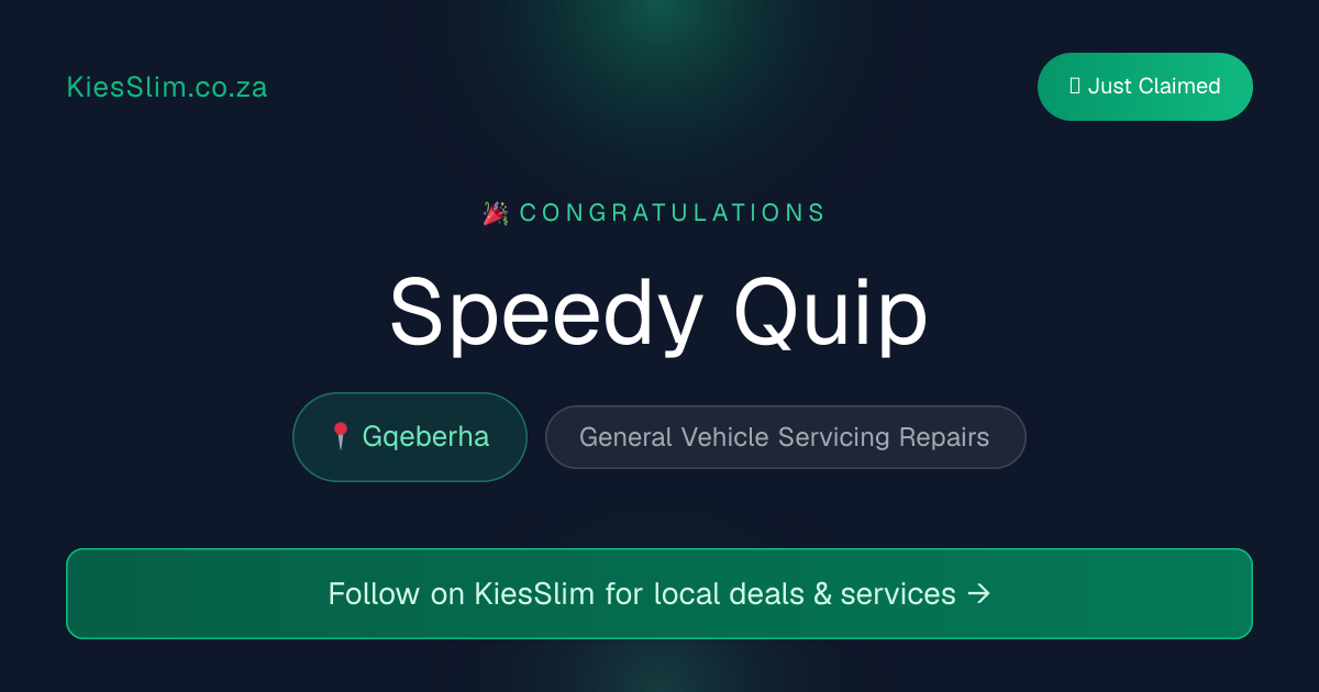 Speedy Quip