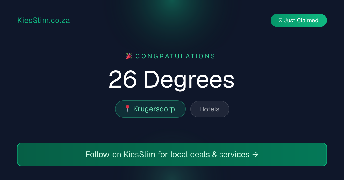 26 Degrees
