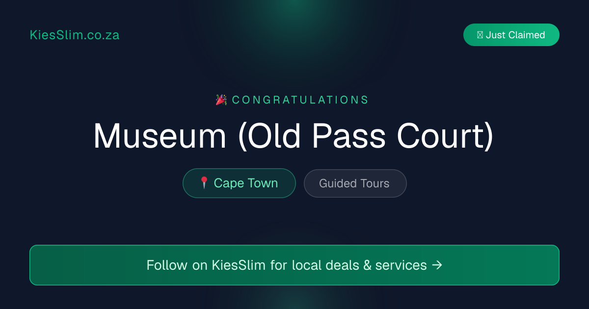 Museum (Old Pass Court)