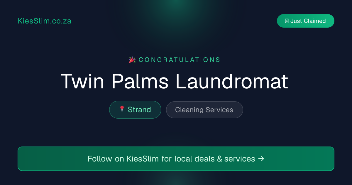 Twin Palms Laundromat
