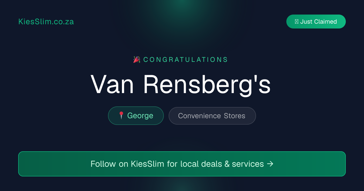 Van Rensberg's