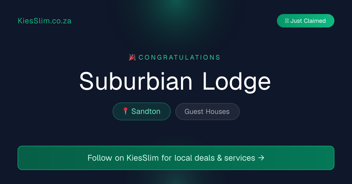 Suburbian Lodge